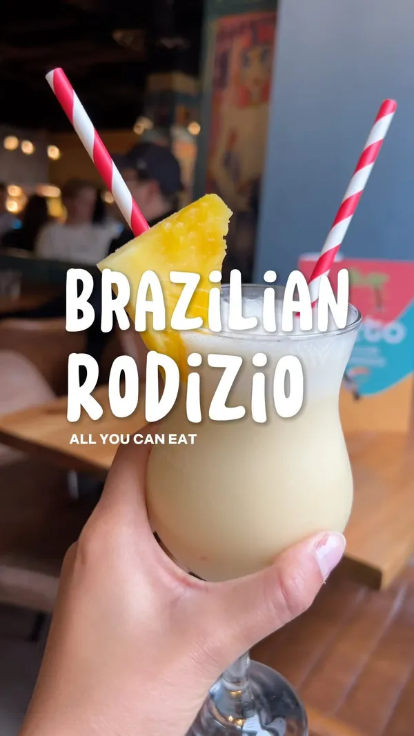 The video showcases Preto Brazilian Steakhouse in Victoria, offering an all-you-can-eat rodizio experience. It features various grilled meats, a salad bar with a wide array of options, and several dessert choices. The presentation emphasizes abundant food and drink options, with close-ups of various dishes.  No specific dietary information is provided.