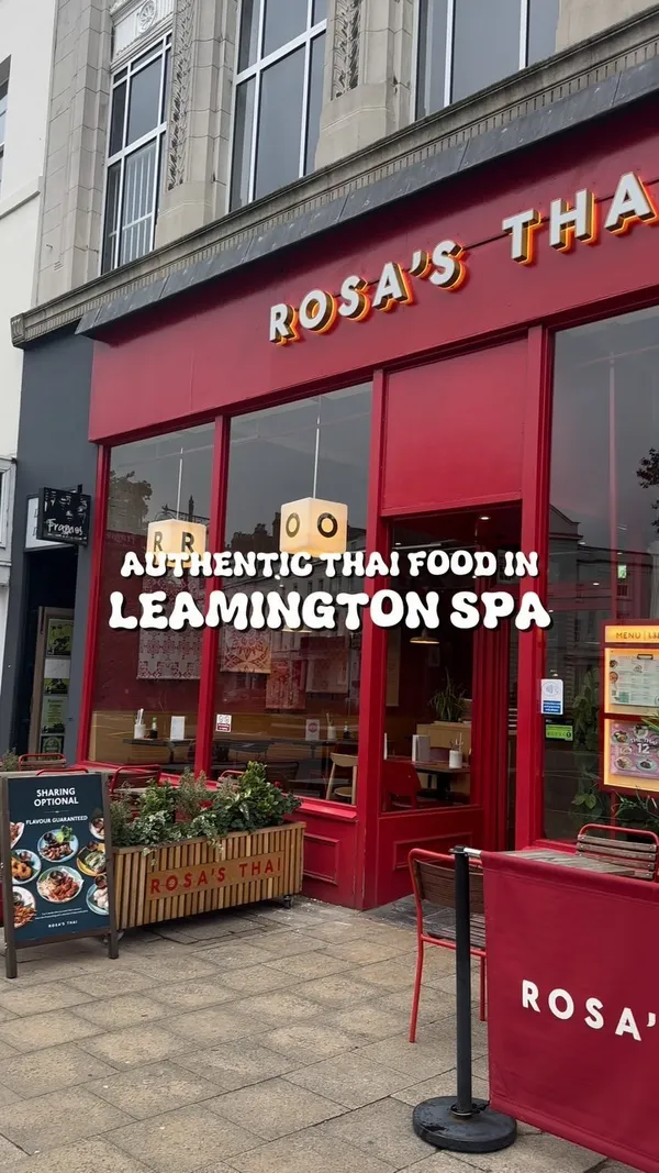 🔥 AUTHENTIC THAI FOOD IN LEAMINGTON SPA 🔥

ad | I was so excited to try some of the new recipe dishes at @rosasthai 😍 I headed over to their Leamington Spa branch, which was in the perfect location 🥹

What we ordered 📸:

•Starters•
▪️Thai Fried Chicken
▪️Prawn Crackers
▪️Gai Satay

•Mains•
▪️Rosa’s Fried Rice
▪️Pad Khing
▪️Steamed rice
▪️Stir-Fried Broccoli

My favourites were the TFC and prawn crackers to start, these are just 🤌 Followed by everything for mains! The ginger stir fry will now be my go to, this was so flavourful and warming. The Rosa’s Fried Rice is just to die for, I enjoyed my meal so much.

If you haven’t tried it yet, they have a variety of branches across the UK! I can’t recommend enough ✨

📍Leamington Spa