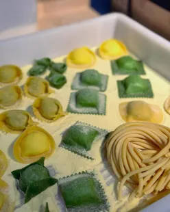 Closed pasta competition with £100 prize at Sugo, featuring pasta masterclass and upcoming fun reel.