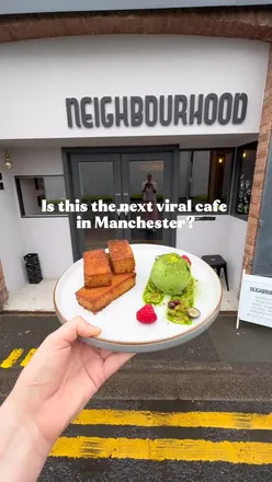 Hong Kong owned cafe in Manchester serving Aussie-approved coffee and in-house honey toast by Neighbourhood Collab.