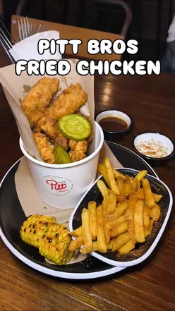 @pittbrosbbq is our favourite place for BBQ food in Dublin and they now have EPIC Fried Chicken.

The 'PFC' is a special running throughout August consisting of a bucket of fried chicken, fries, gravy & garlic mayo. For just €18.95 this is a bargain and absolutely huge!

Some other dishes that we always recommend from Pitt Bros include the Ribs & Steak Frites.

If you love BBQ make sure to check out Pitt Bros.

*Invite

#bbq #friedchicken #dublin #dublinfood #dublindaily #ireland #irelanddaily #irish #irishfood #irishfoodie #delicious #tasty #food #foodie #summer #2025