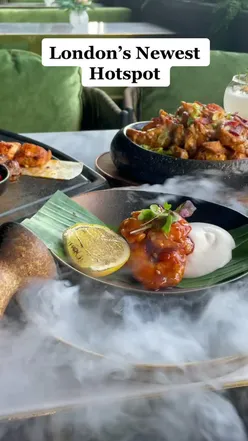 Delicious coconut dish at Coco Restaurant near Tower Bridge, London, perfect for halal food lovers.