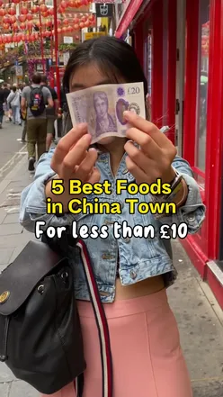 Plate of crispy Ji Good Friend Chicken in London Chinatown, showcasing affordable Chinese comfort food under £10.