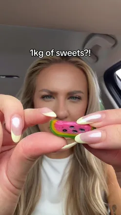 Assorted sweets in a box for taste test, featuring candies and snacks from UK, perfect for sweet tooth enthusiasts.