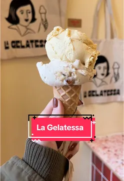 Delicious Italian gelato at La Gelatessa, showcasing rich flavors in Scotland's best ice cream journey.