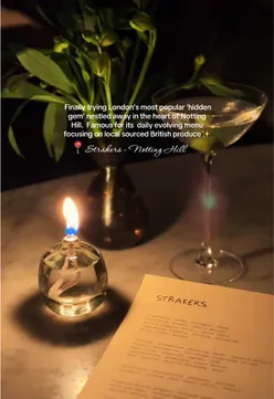 Gourmet British dish at Strakers Notting Hill by Thomas Straker, featuring locally sourced ingredients. #LondonFood