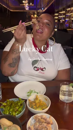 Gordon Ramsay's Lucky Cat Mayfair dish review, featuring exquisite Asian cuisine at new 22 Bishopsgate location.