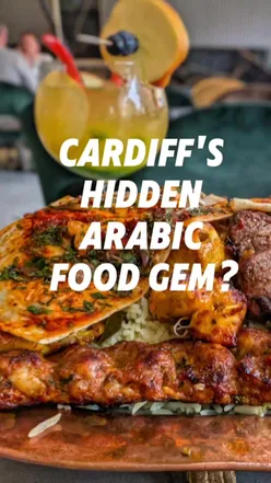Lyalena Lounge in Cardiff offers top Arabic food like Baba Ghanuj, Tzatziki, and a Mixed Grill Platter with lamb and chicken.